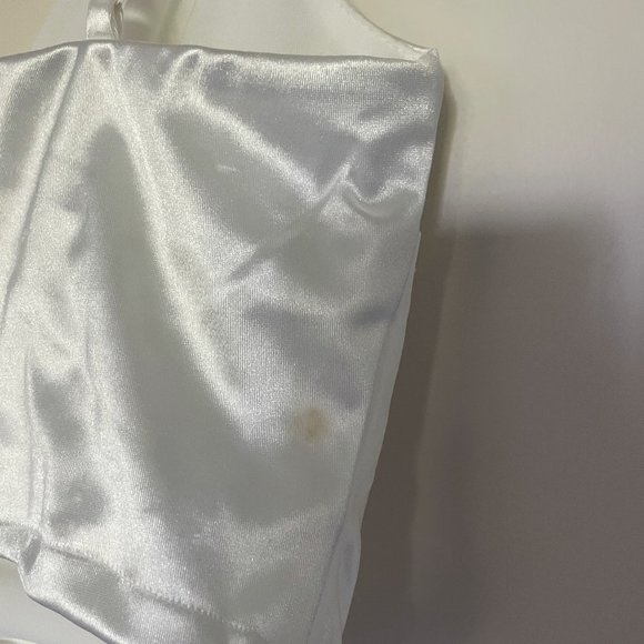 Satin wrap tank top - Picture 5 of 6